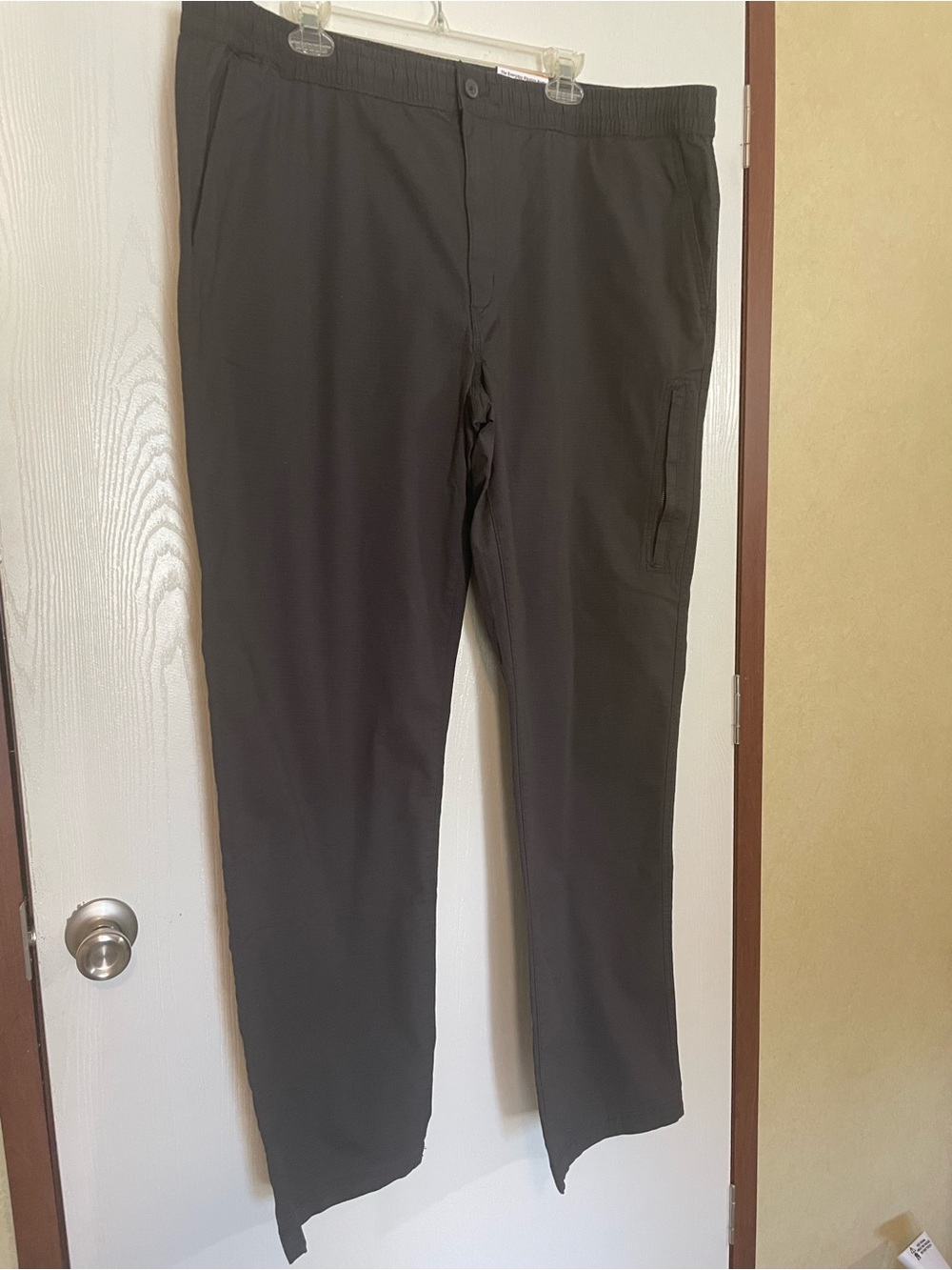 NWT Sonoma Goods For Life Men's Ripstop Straight Fit Pants - XXLT Big & Tall Blk